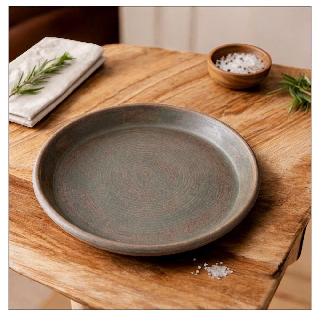 hand crafted artisan plate